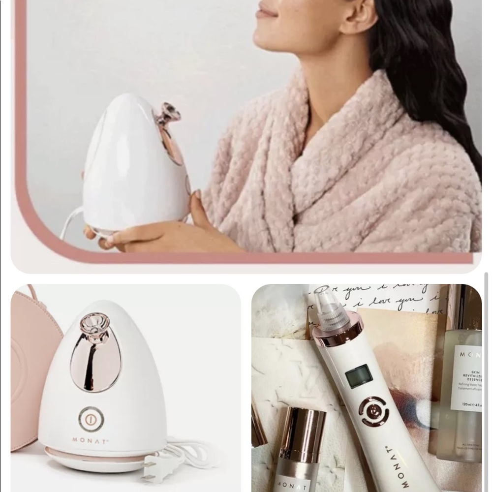 💜 NEW Monat SPA DAY @ Home Facial Steamer & Pore Cleanser!
